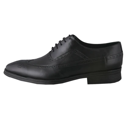 کفش رسمی مردانه چرم یلسان مدل آیان کد 522-GN
