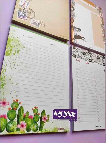 کاغذ یادداشت A5 سم
