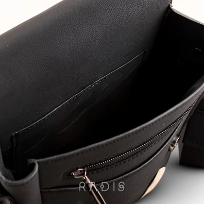 کیف دوشی چرم رادیس مدل Mahan کد 010-M.MC