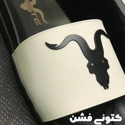 دمپایی دن بیلزریان سفید مشکی