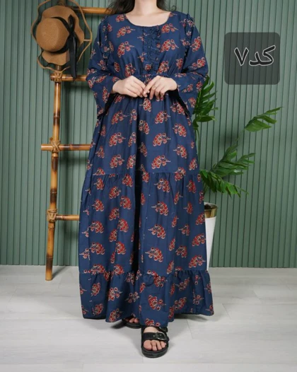 پیراهن زنانه عروسکی هندی یمرلی 7716