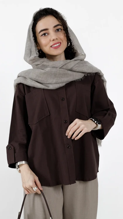 شومیز صدف لینن