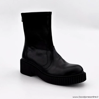 نیم بوت زنانه استرادیواریوس مدل Stradivarius Flat Ankle Boots - BTB95