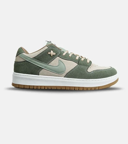 کفش کتانی بزرگ پا سبز کرم نایک NIKE SB