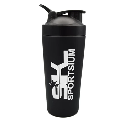 شیکر بدنسازی استیل یک تیکه اسپورتیوم مدل SK ظرفیت 0.7 لیتر