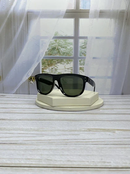 عینک آفتابی Ray-Ban Reverse مدل RB R0501S مشکی UV400، فریم کائوچو استات، مناسب صورت بزرگ