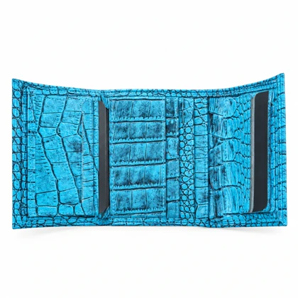 کیف پول زنانه چرم طبیعی مدل اوان
