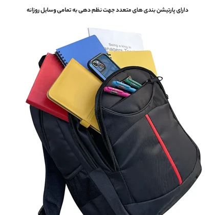 کوله پشتی پیر کاردین مدل PIERE CARDIN - PC1006