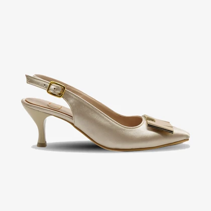 کفش مجلسی زنانه پاشنه‌دار 5 سانت مدل 400933 _ sandal valentino