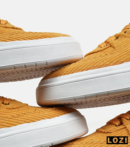 کفش کتانی کژوال مردانه خردلی ZARA مدل 6807