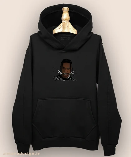 هودی مردانه و زنانه طرح تراویس اسکات کد 945