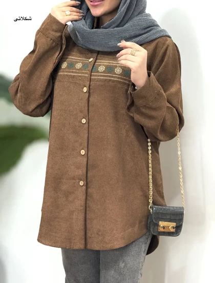 مانتو گلدوزی فریماه