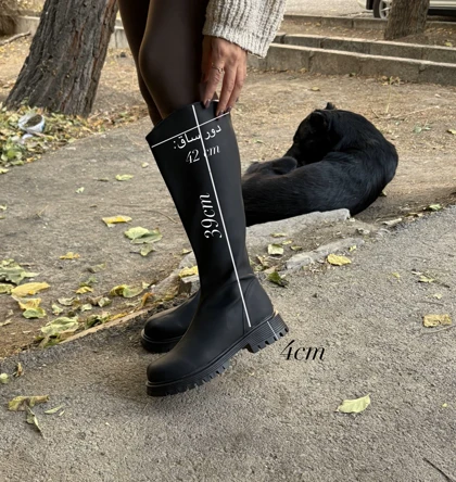 بوت بلند زنانه مدل برفا