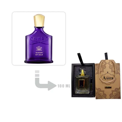 عطر ادکلن کرید کویین آف سیلک زنانه 100 میل اشدی creed Queen of Silk for Woman Ashdi 100ml