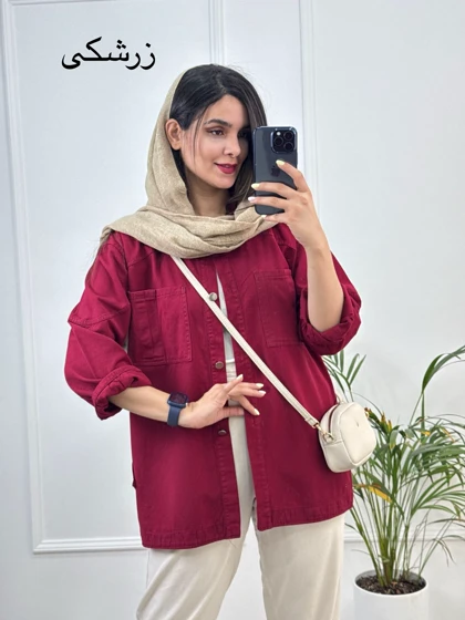 مانتو کتان آیین *