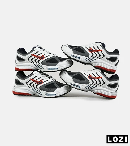کفش کتانی مردانه و زنانه سفید سرمه ای NIKE Pegasus 2K5