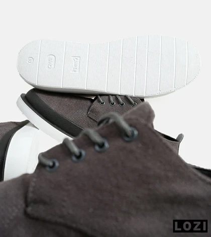 کتانی مردانه خاکستری PULL & BEAR