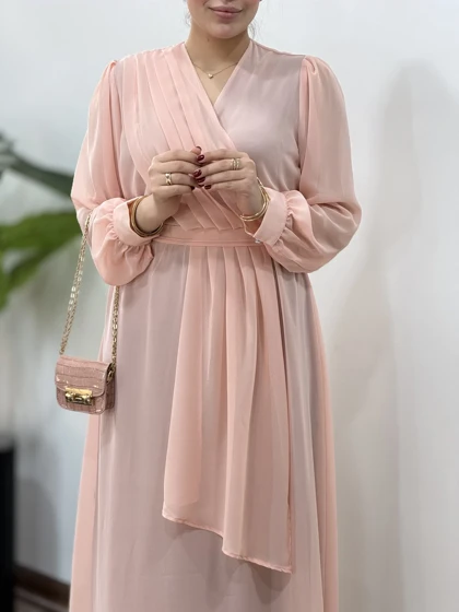 پیراهن بلند حریر حورا 8