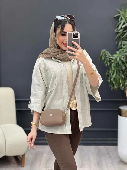 شومیز راه راه نگار