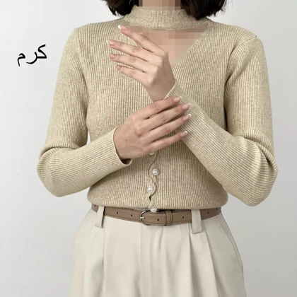 بلوز بافت مروارید 1007880