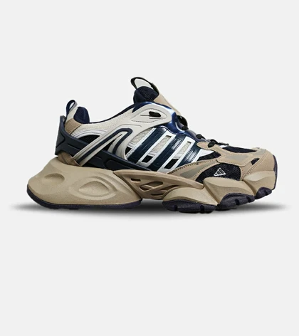 کفش کتانی مردانه و زنانه کرم سرمه ای ADIDAS performance x9000l4
