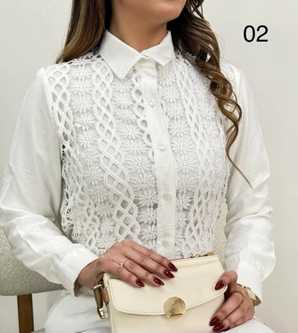 شومیز گیپور ترک
