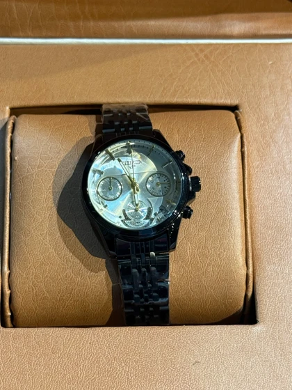 ساعت استیل طرح سیتیزن زنانه مشکی