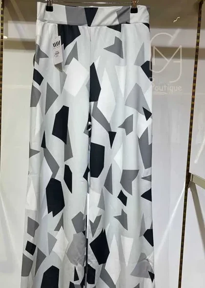 شلوار طرح دار