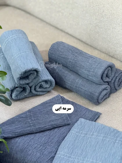 شال پلیسه پاییزه نلی