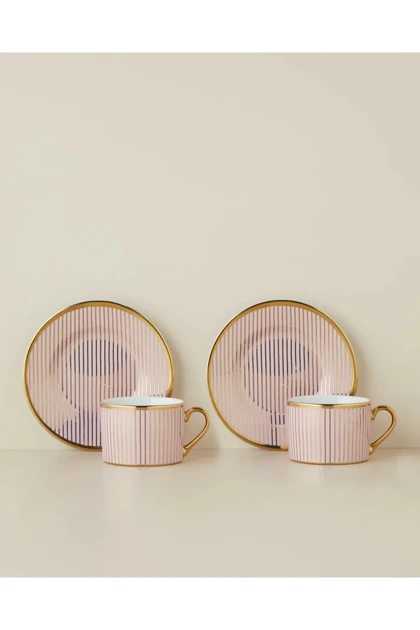 سرویس فنجان چای دو نفره English Home مدل Livora Bone China