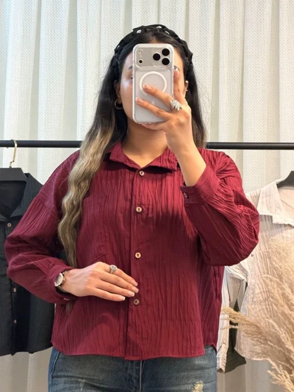 شومیز باکسی زنانه