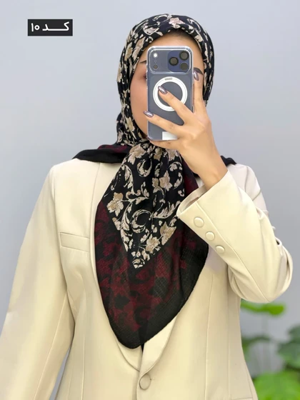 روسری نخی ماناژ کد 101923