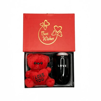 باکس هدیه تراول ماگ و خرس لاو