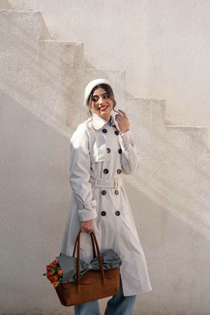 ترنچ کت بلند شیدخت