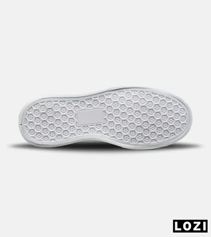 کفش اسنیکرزونس مردانه و زنانه سفید مشکی VANS مدل 8211