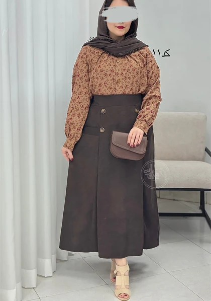 ست شومیز و دامن ملیسا