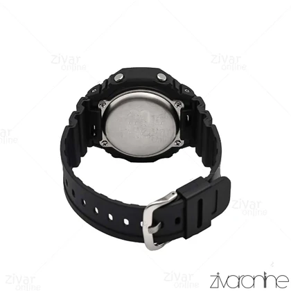 ساعت جی شاک GA2100 مردانه چند موتوره مشکی ایندکس آبی 105821