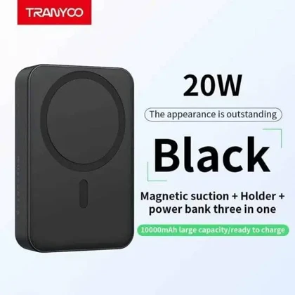 پاوربانک مگ سیف TRANYOO مدل T-F25 با ظرفیت 10000