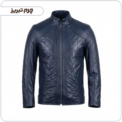 کاپشن چرم اصل مردانه کد N0609
