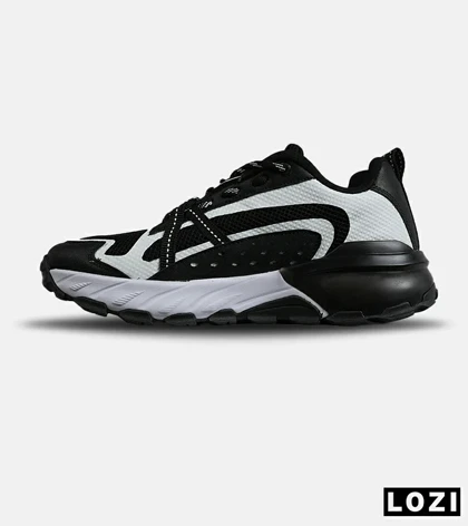 کفش کتانی طبی ورزشی مشکی سفید SKECHERS max protect v.2 مدل 7778