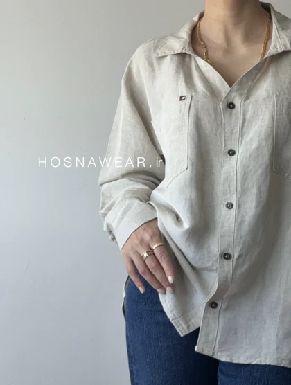 شومیز لینن تامی TOMMY