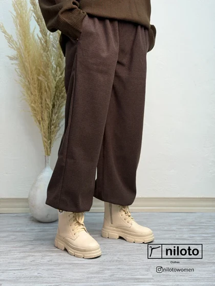 شلوار فوتر جاگر زنانه گرم و راحت (16400)