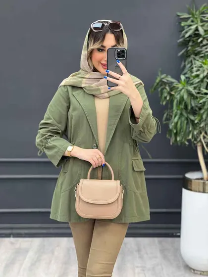 مانتو کمر گت ترلان