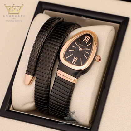 ساعت بولگاری زنانه طرح مار Bvlgari Serpenti Tubogas SP 35 S
