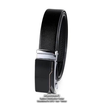 کمربند مردانه سگک ریلی Leather Ratchet Belt BL156