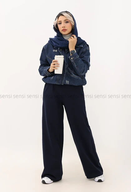 کت جین بغل کش کد1005102