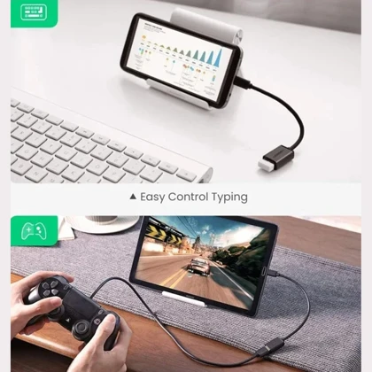 مبدل OTG میکرو به USB-A یوگرین UGREEN US133 10396