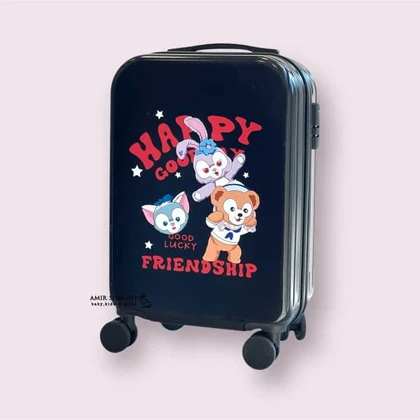 چمدان کودک طرح HAPPY FRIENDS