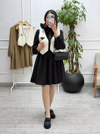 پیراهن وژیله شانی