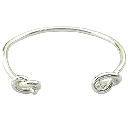 دستبند زنانه بنگل طرح گره